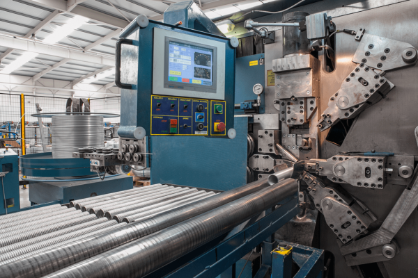 MÁQUINA PARA FABRICAR MUELLES