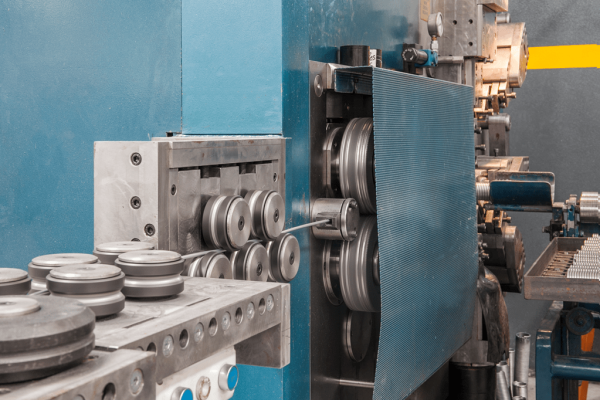 WIRE ALIGNMENT ROLLERS FOR SPRING PRODUCTION
